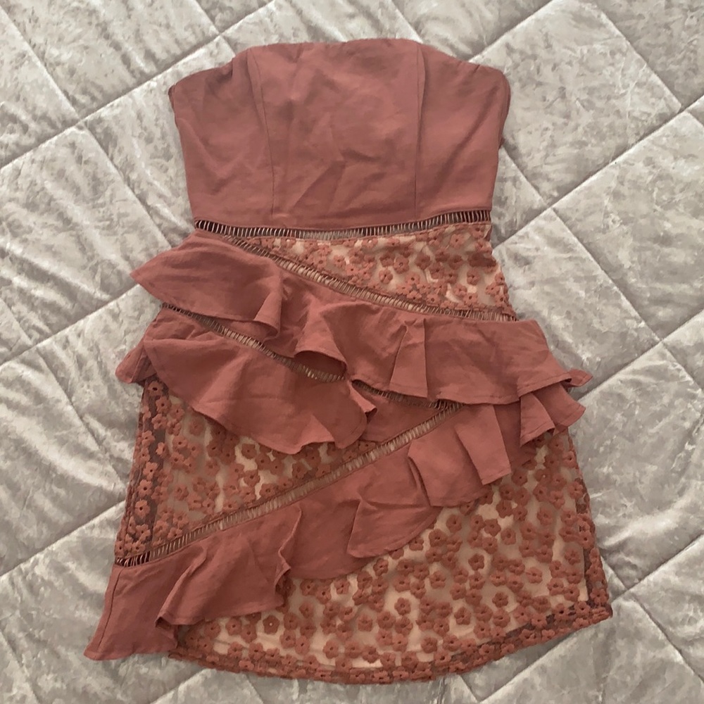 Hello Molly Strapless Dress